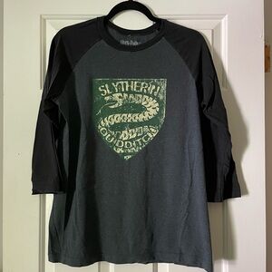 Slytherin Quidditch Raglan Shirt